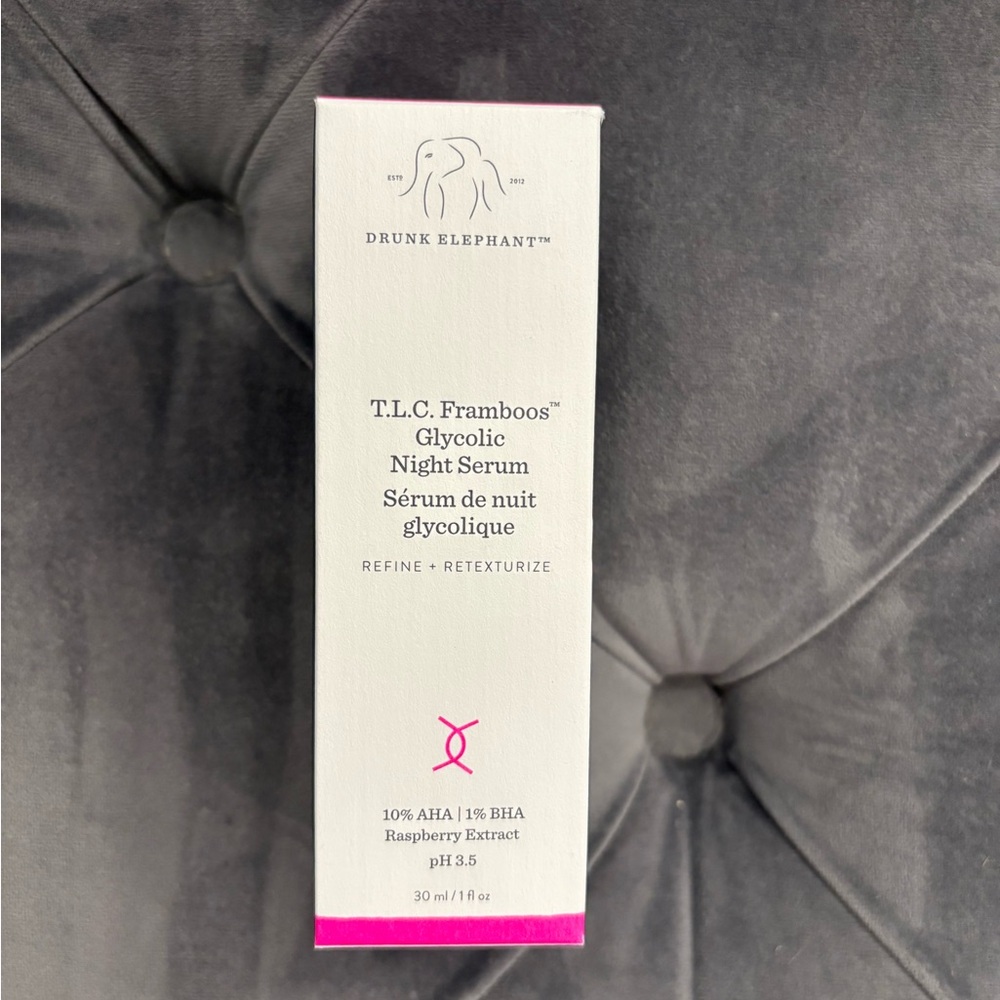 Drunk Elephant TLC Framboos Glycolic Night Serum